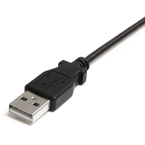 StarTech 6 Ft Usb To Left Angle Mini Usb Cable (USB2HABM6LA)
