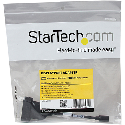 StarTech Active Mini Displayport To Dvi Adapter (MDP2DVIS)