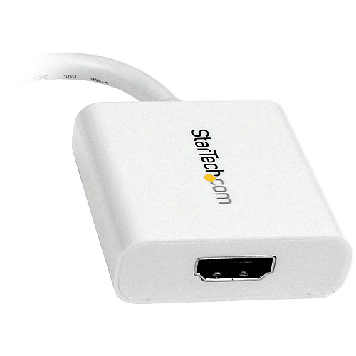 StarTech Mini Displayport To Hdmi Adapter - White (MDP2HDW)