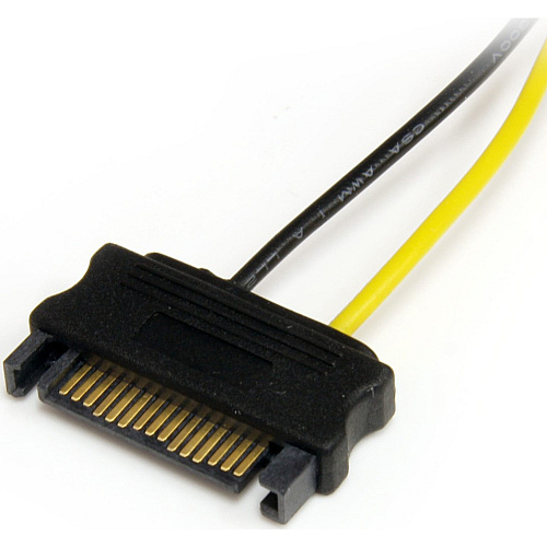 StarTech Sata To 6 Pin Pcie Power Cable Adapter (SATPCIEXADAP)