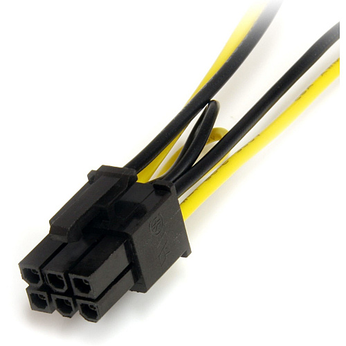StarTech Sata To 6 Pin Pcie Power Cable Adapter (SATPCIEXADAP)