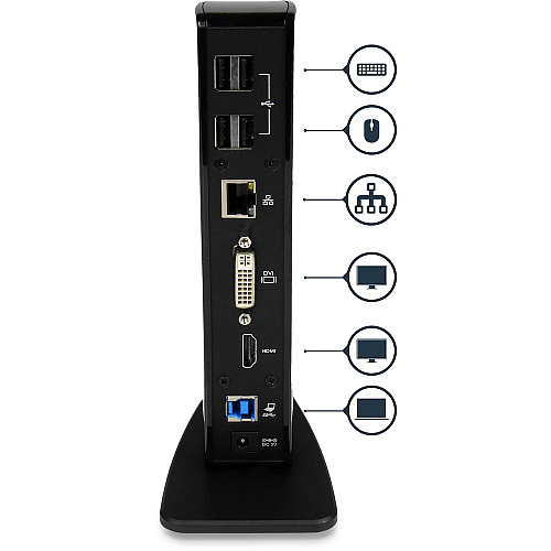 StarTech Docking Station - Usb 3.0 W/ Hdmi & Dvi (USB3SDOCKHD)