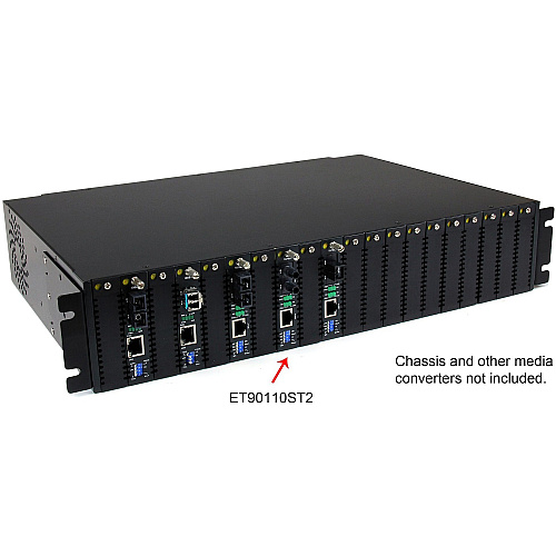 StarTech Ethernet To St Mm Fiber Media Converter (ET90110ST2)