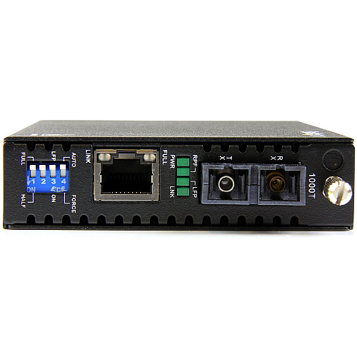 StarTech Gigabit Ethernet Sm Fiber Converter Sc (ET91000SM402)