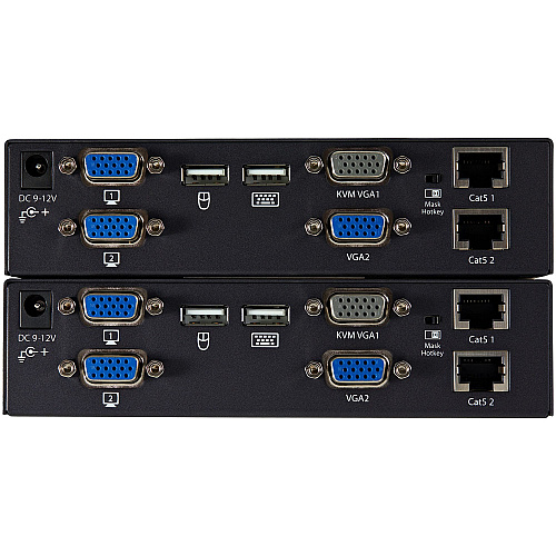 StarTech Usb Dual Vga Over Cat5 Kvm Extender (SV565DUTPU)