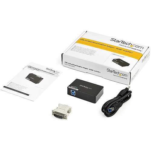 StarTech Usb To Hdmi & Dvi Adapter - 1920x1200 (USB32HDDVII)
