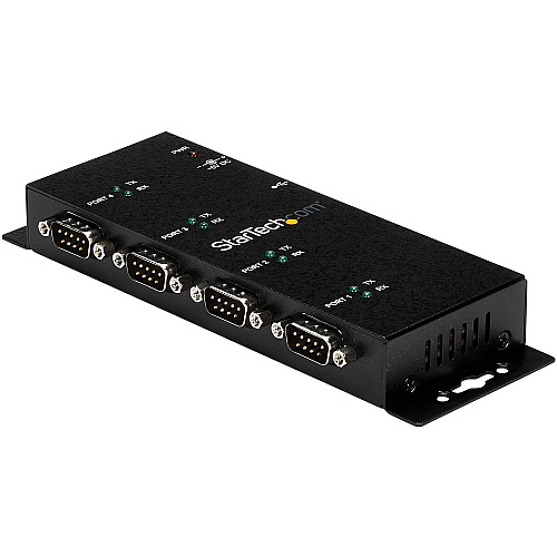 StarTech 4 Port Usb To Db9 Rs232 Serial Adapter (ICUSB2324I)