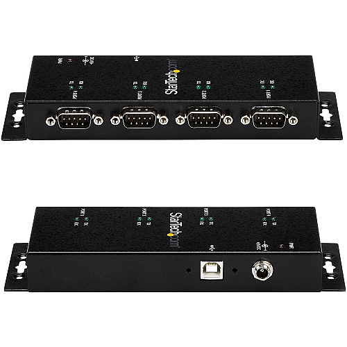 StarTech 4 Port Usb To Db9 Rs232 Serial Adapter (ICUSB2324I)