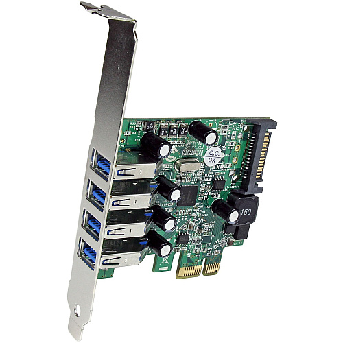 StarTech 4 Port Pci Express Pcie Usb 3.0 Card (PEXUSB3S4V)