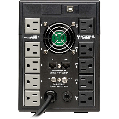 Tripp Lite Ups 1500va Avr Battery Backup Tower Lcd (OMNI1500LCDT)
