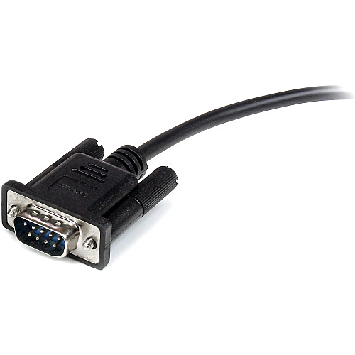 StarTech 1m Straight Through Serial Cable M/f Bk (MXT1001MBK)