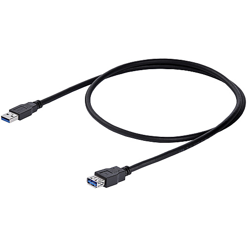 StarTech 1m Black Usb 3.0 Extension Cable M/f (USB3SEXT1MBK)