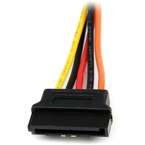 StarTech 6in Latching Sata Power Y Splitter Cable (PYO2LSATA)