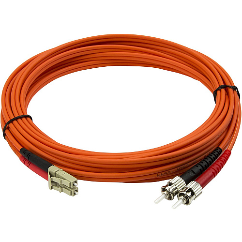 StarTech 5m Multimode Fiber Patch Cable Lc - St (50FIBLCST5)