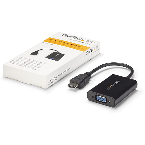 StarTech Hdmi To Vga Adapter Converter With Audio (HD2VGAA2)