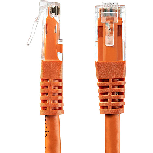 StarTech 35ft Cat6 Ethernet Cable Orange Cat6 Poe (C6PATCH35OR)