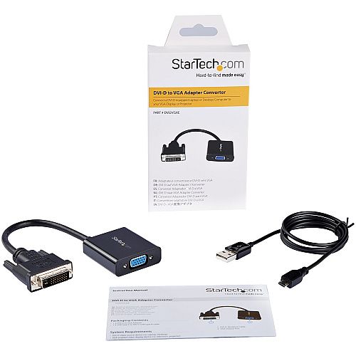 StarTech Dvi-d To Vga Active Adapter Converter (DVI2VGAE)