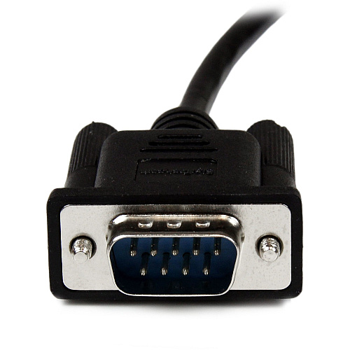 StarTech 1m Black Db9 Rs232 Null Modem Cable F/m (SCNM9FM1MBK)