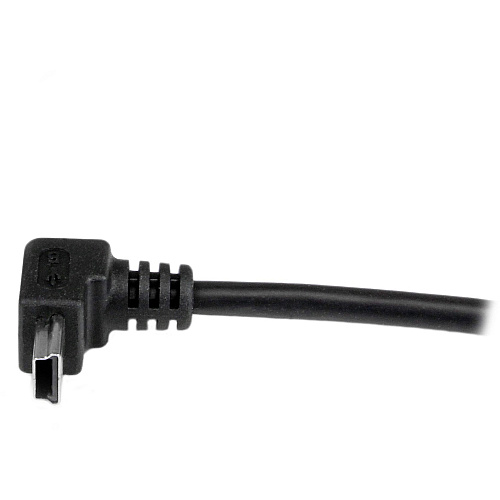 StarTech 1m Usb To Up Angle Mini Usb Cable (USBAMB1MU)