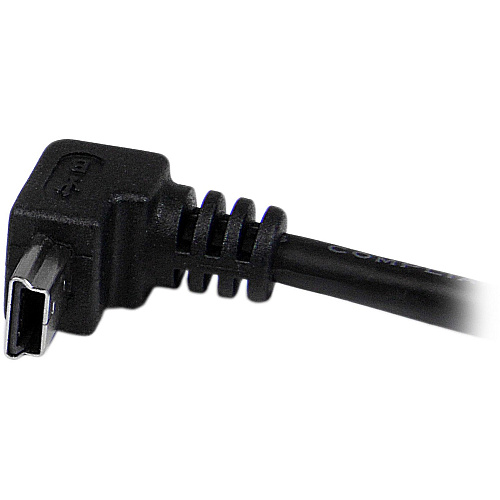 StarTech 2m Usb To Down Angle Mini Usb Cable (USBAMB2MD)