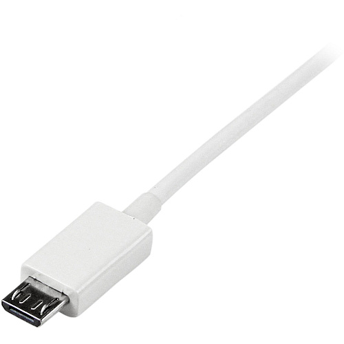 StarTech 1m White Micro Usb Cable - A To Micro B (USBPAUB1MW)