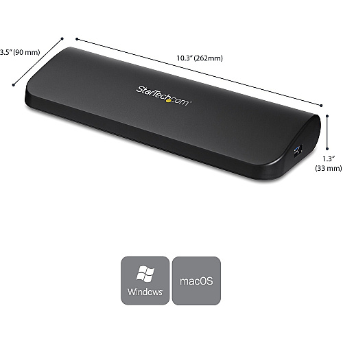StarTech Docking Station - Usb 3.0 Hdmi & Dvi/vga (USB3SDOCKHDV)