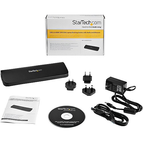 StarTech Docking Station - Usb 3.0 Hdmi & Dvi/vga (USB3SDOCKHDV)