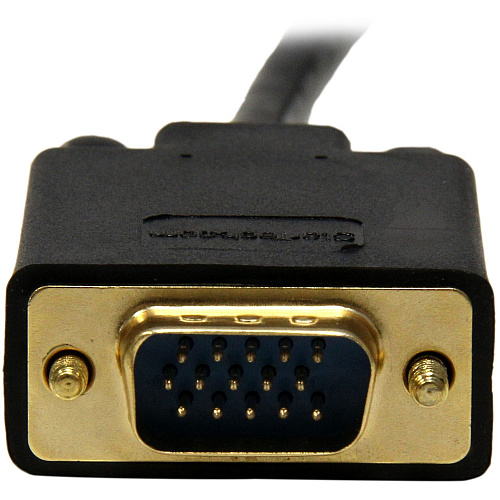 StarTech Mini Displayport To Vga Cable 10ft Black (MDP2VGAMM10B)