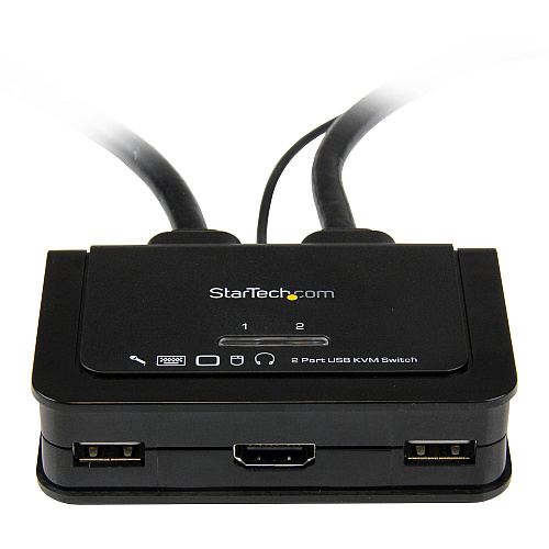 StarTech 2 Port Usb Hdmi Cable Kvm Switch (SV211HDUA)