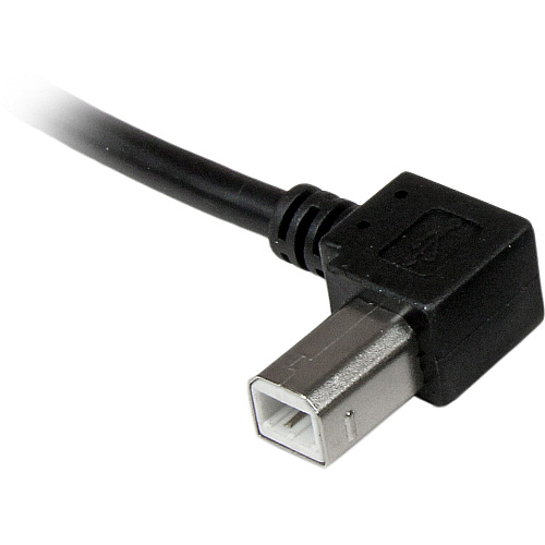 StarTech 3m Usb 2.0 A To Left Angle B Cable M/m (USBAB3ML)