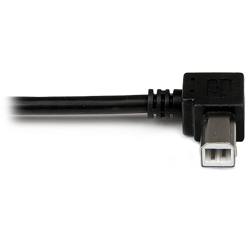 StarTech 3m Usb 2.0 A To Left Angle B Cable M/m (USBAB3ML)