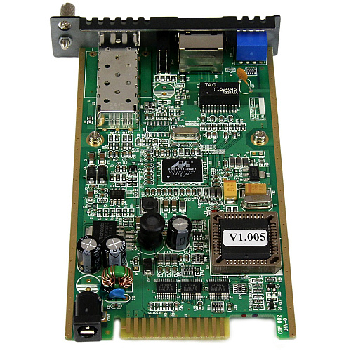 StarTech Gb Open Sfp Fiber Media Converter Card (ET91000SFP2C)