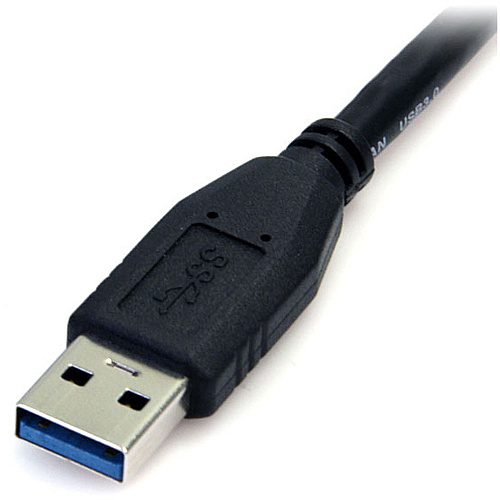 StarTech 0.5m 1.5ft Black Usb 3.0 Micro B Cable (USB3AUB50CMB)