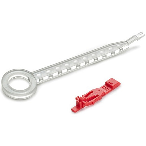 Black Box Cat6 550-mhz Locking Snagless Stranded Ethernet Patch Cable - Unshielded (utp), Cm Pvc (rj45 M/m), Red, 1-ft. (0.3-m) (C6PC70RD01)