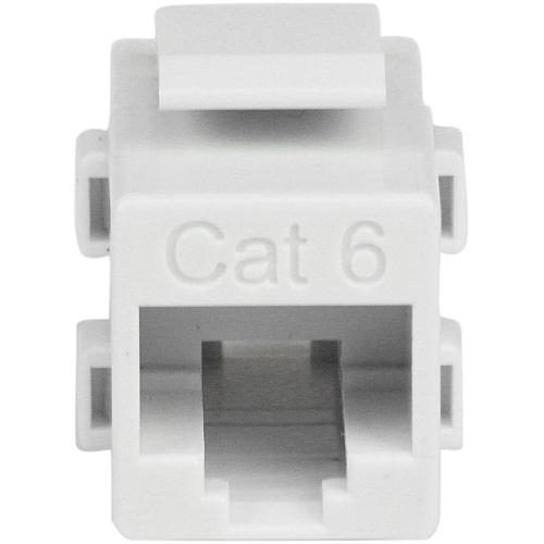 StarTech White Cat 6 Rj45 Keystone Jack Coupler (C6KEYCOUPLWH)