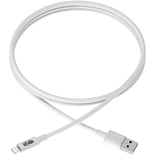Tripp Lite 6ft Usb Lightning Charge Cable White 2m (M100006WH)