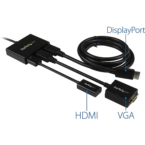 StarTech 3 Port Dp Multi Monitor Adapter Mst Hub (MSTDP123DP)