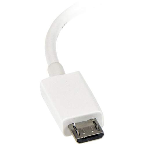 StarTech 5in White Micro Usb To Usb Otg Adapter (UUSBOTGW)