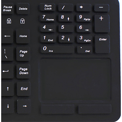Adesso Waterproof Usb Touchpad Keyboard (AKB270UB)
