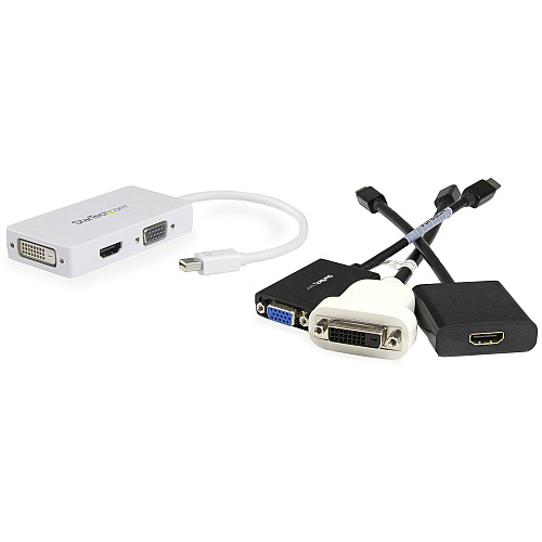 StarTech Mini Displayport Vga Dvi Hdmi Adapter (MDP2VGDVHDW)
