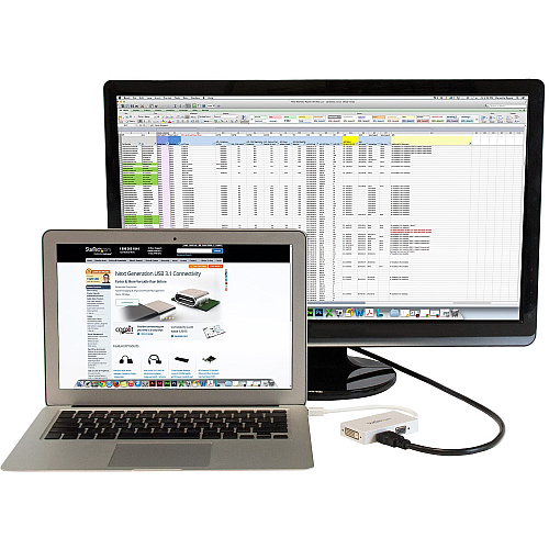 StarTech Mini Displayport Vga Dvi Hdmi Adapter (MDP2VGDVHDW)