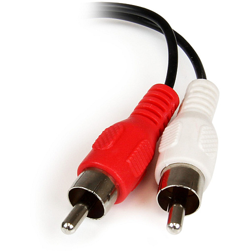 StarTech 6in Stereo 3.5mm (m) To 2x Rca (f) Cable (MUFMRCA)