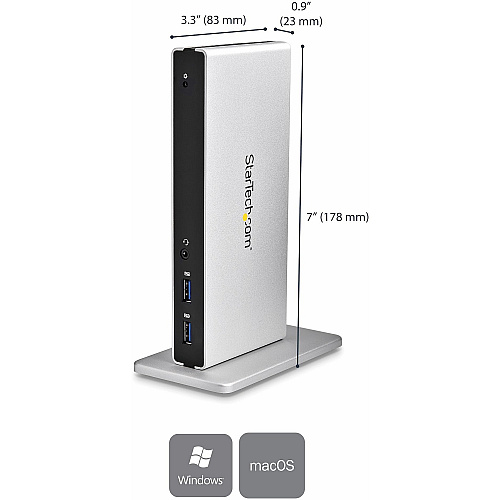 StarTech Docking Station - Dual-monitor Usb 3.0 (USB3SDOCKDD)