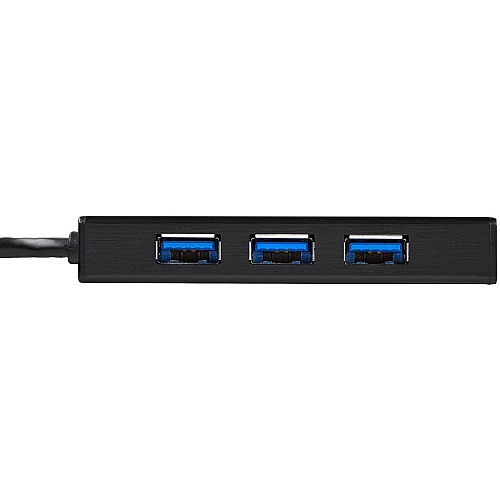 StarTech Portable Usb 3.0 Hub W/ Gigabit Ethernet (ST3300GU3B)