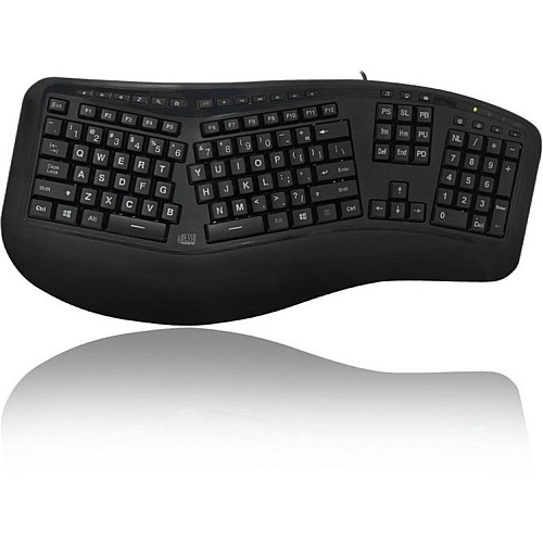 Adesso 3colors Illuminated 2x Usb Keyboard (AKB150EB)