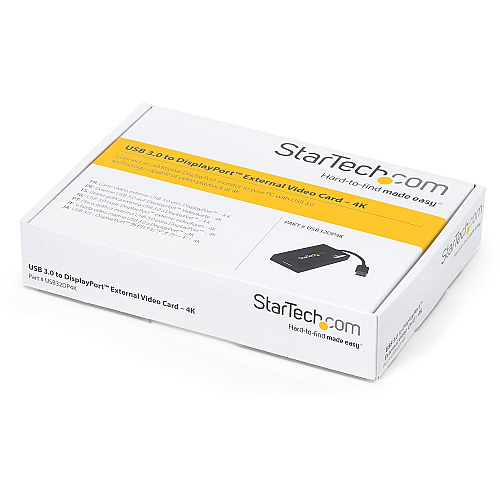 StarTech Usb To Displayport Adapter - Mac/pc - 4k (USB32DP4K)