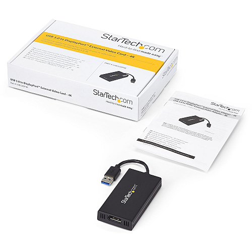 StarTech Usb To Displayport Adapter - Mac/pc - 4k (USB32DP4K)
