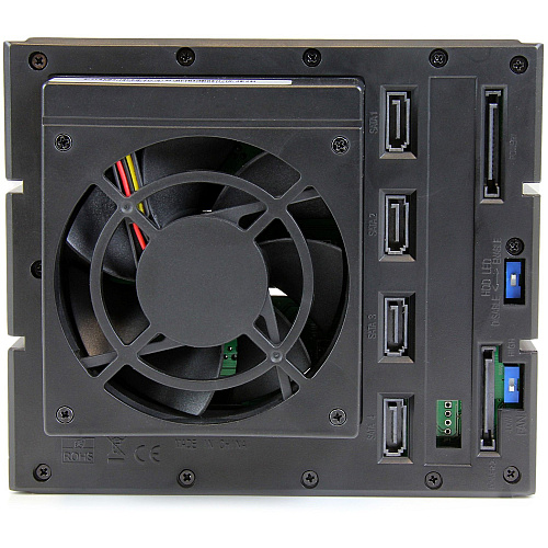 StarTech 4 Bay Hot Swap Mobile Rack Backplane (HSB4SATSASBA)