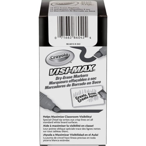 Crayola VisiMax DryErase Markers (986012A042)