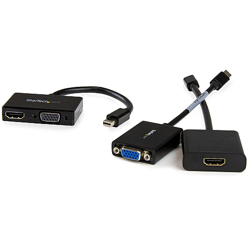 StarTech Mdp To Hdmi Vga Adapter Black (MDP2HDVGA)